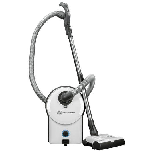SEBO Airbelt D4 Premium canister vacuum cleaner in white