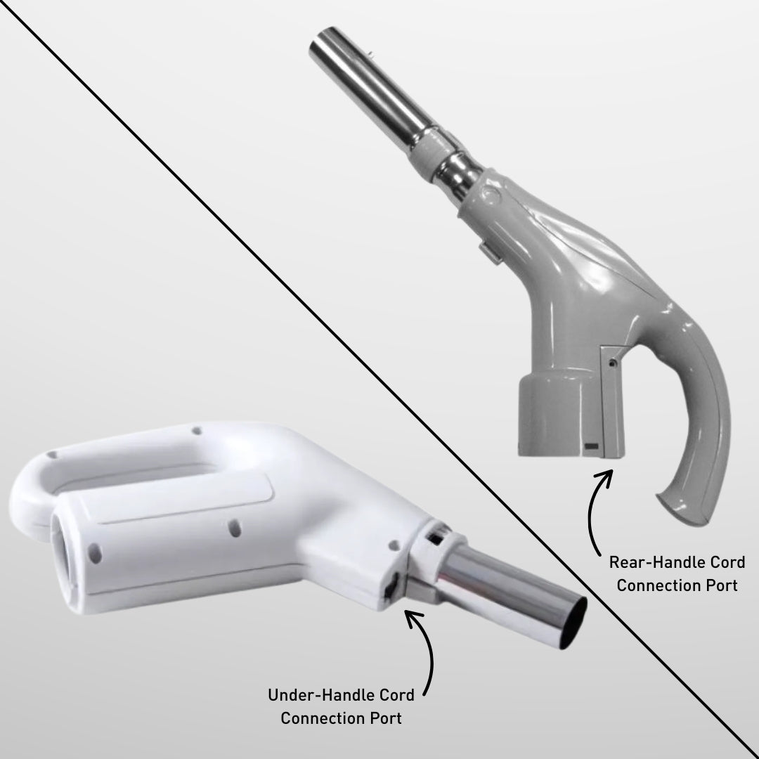 Central Vacuum Cord Connection Port