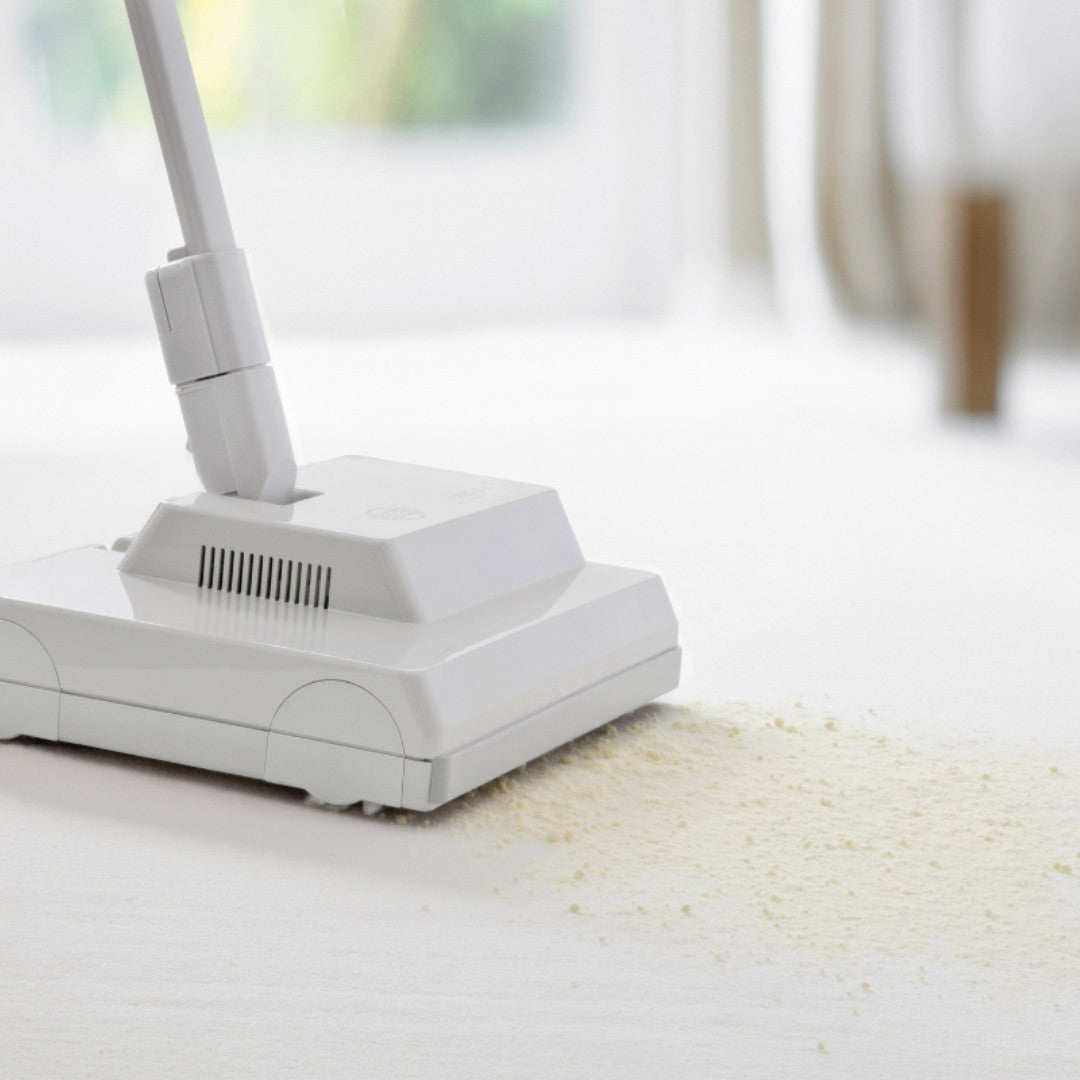 SEBO Duo-P Optional Step 3, Agitate the powder into carpets using the SEBO Duo Machine