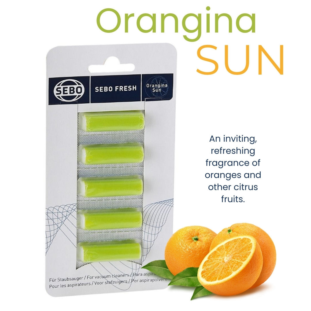 SEBO Fresh Scented Vacuum Capsules in Orangina Sun Scent