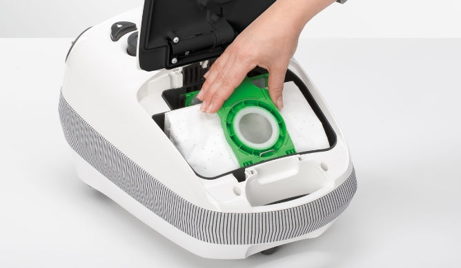 SEBO E3 Premium anti-allergy design filter bags with S-Class Filtration
