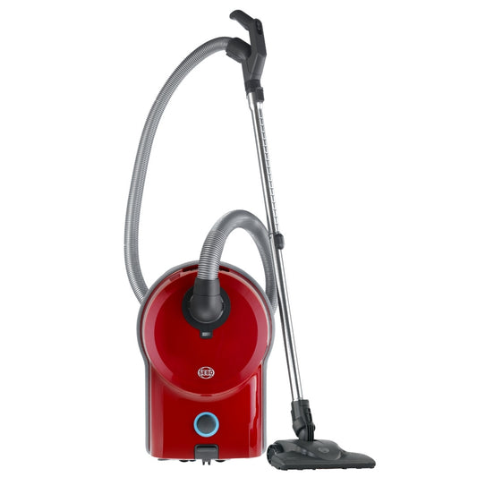 SEBO AIRBELT D4 Canister Vacuum Cleaner in red