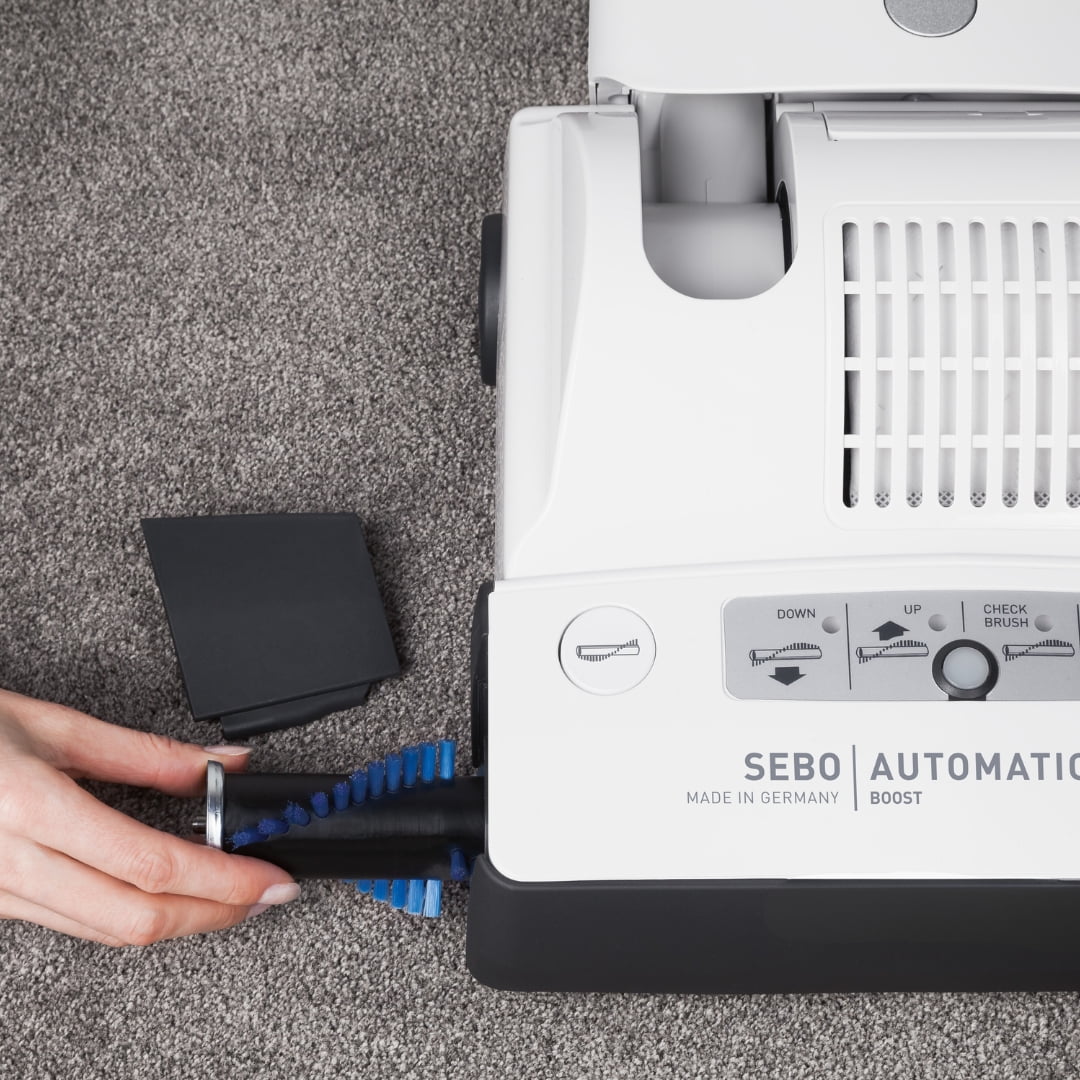 DIY maintenance with removable brush roller
