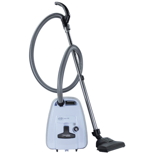 SEBO Airbelt K2 Turbo Pastel Blue Canister Vacuum