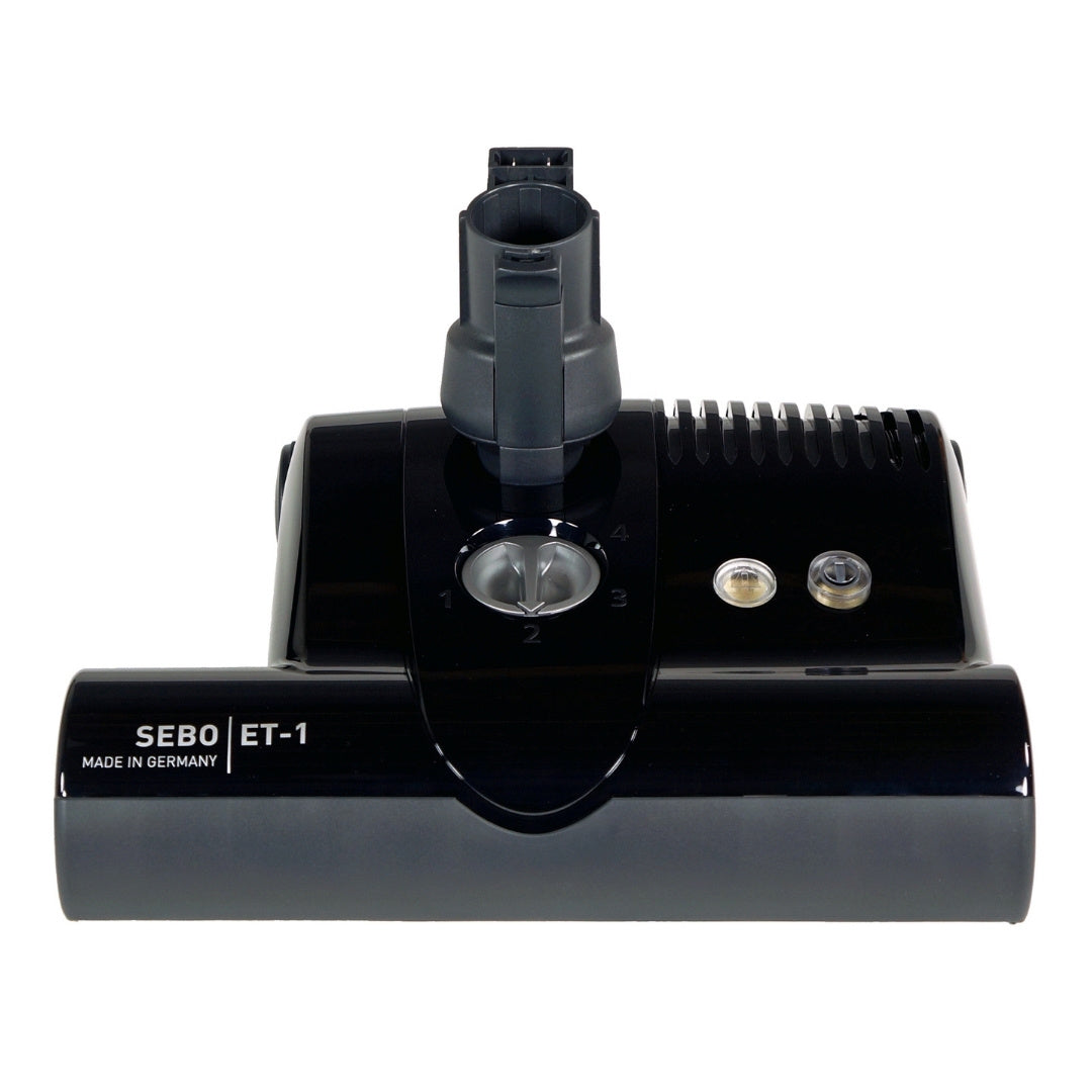 SEBO ET-1 power head in black, 12-inch width