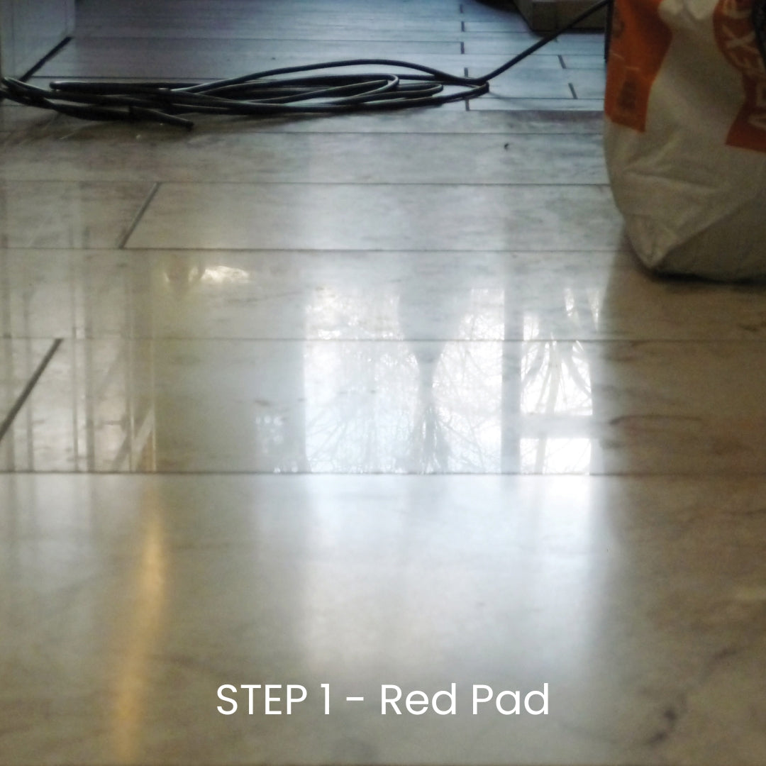 SEBO Disco Floor Polisher Step 1 -Red Pad