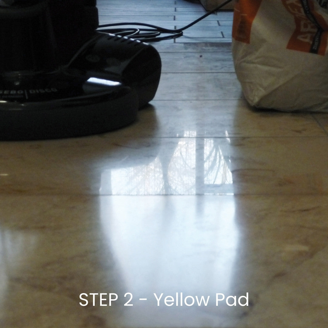 SEBO Disco Floor Polisher Step 2 -Yellow Pad