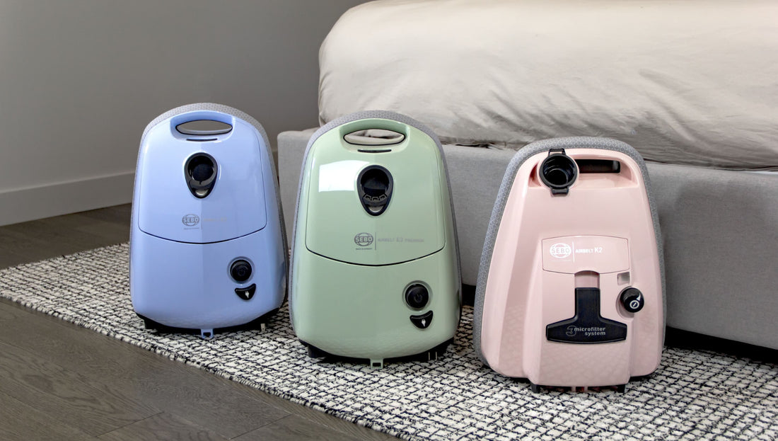 Airbelt K and E-series Vacuums