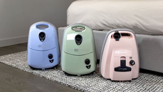 Airbelt K and E-series Vacuums