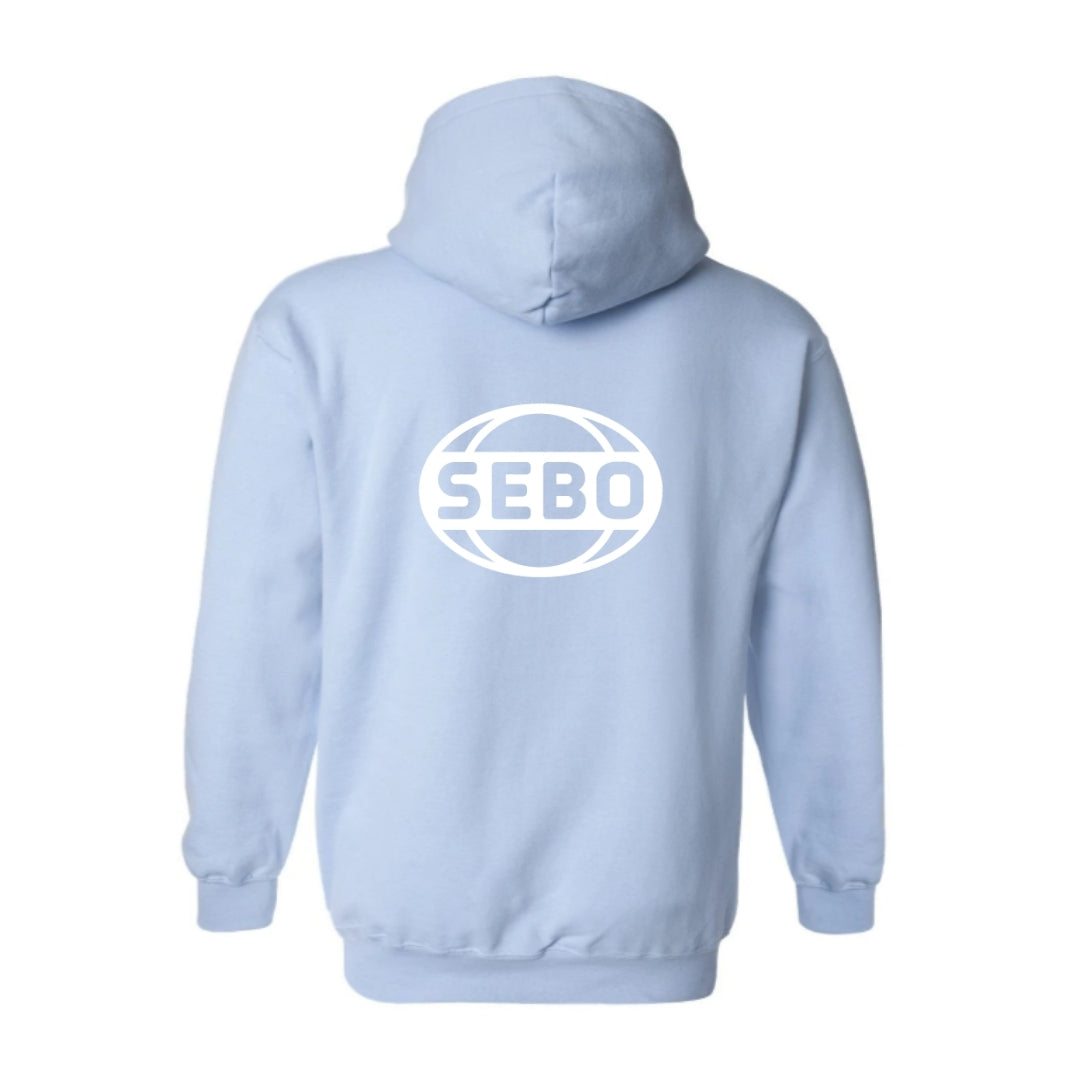 SEBO Blue Pullover Hoodie