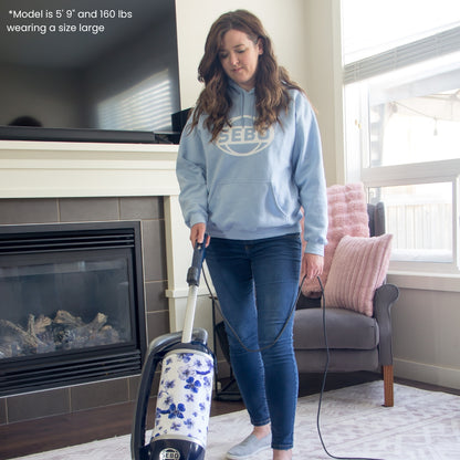 SEBO Blue Pullover Hoodie