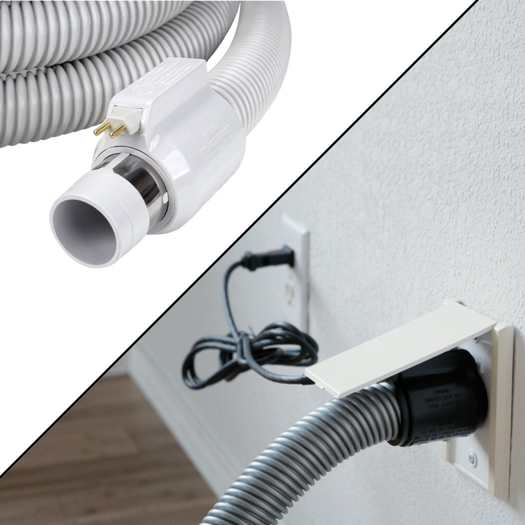 Cyclovac Central Vacuum Hose two way power cord