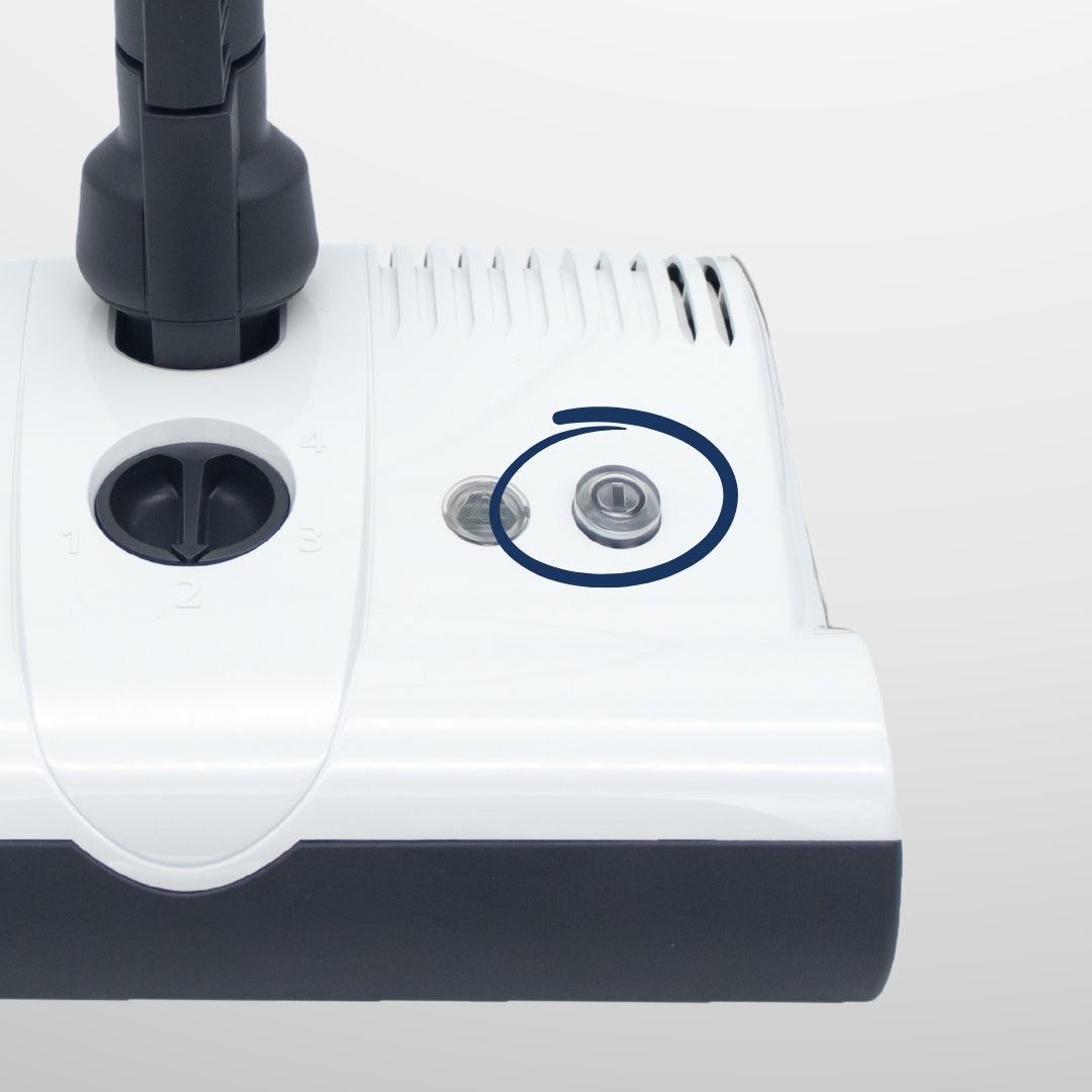 Brush Roller On/Off Switch on Power Head