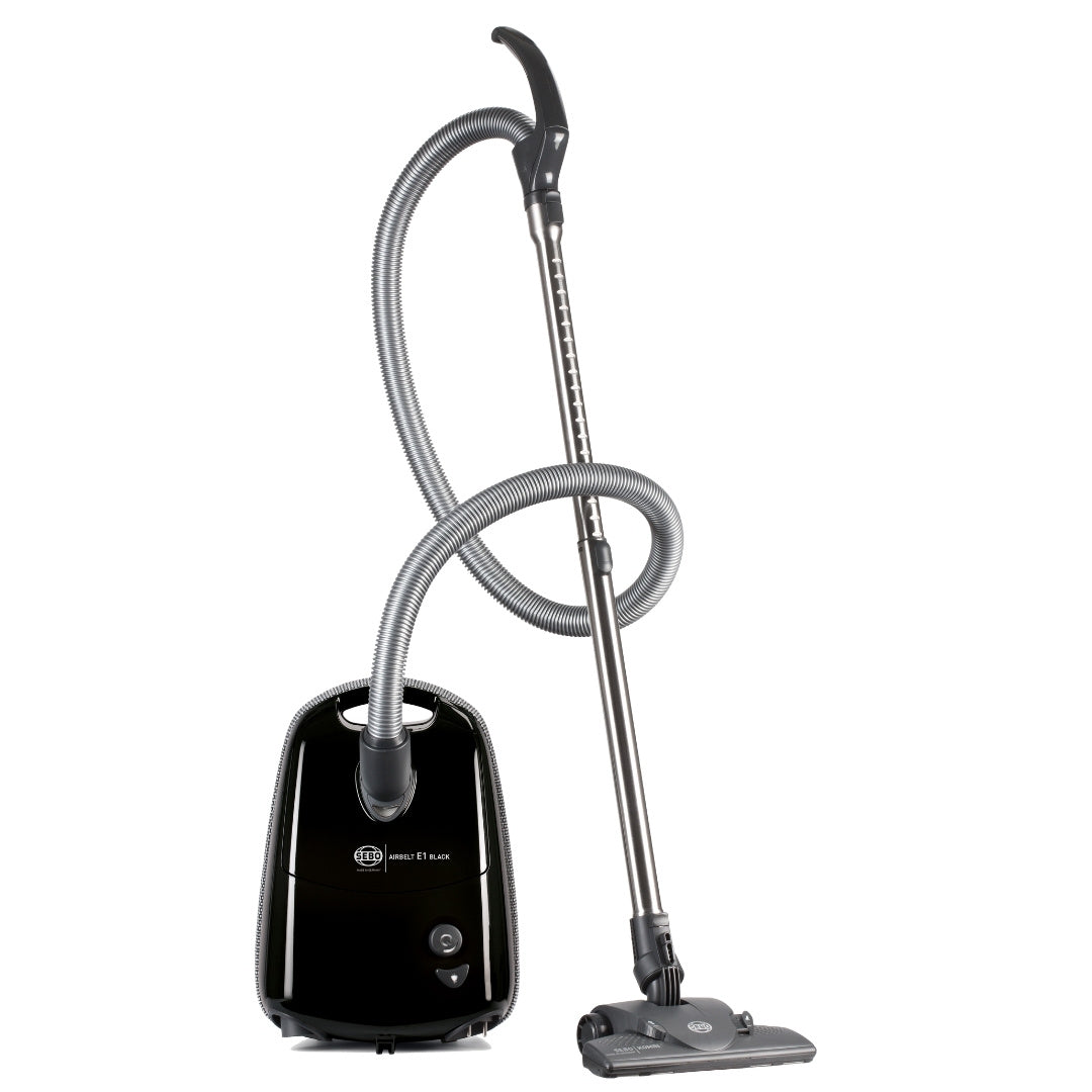 SEBO AIRBELT E1 Kombi Canister Vacuum - Black