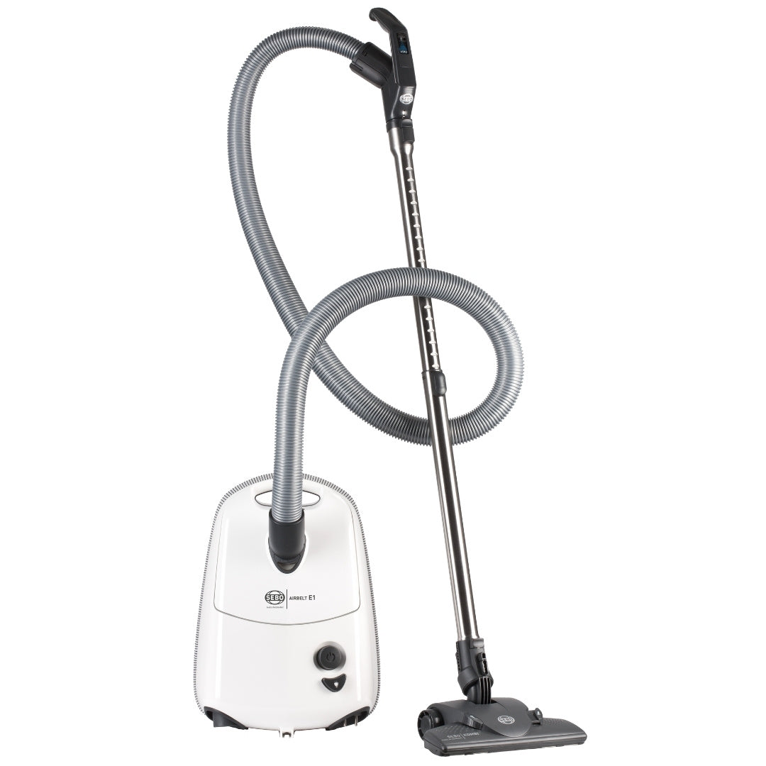 SEBO AIRBELT E1 Kombi Canister Vacuum - White