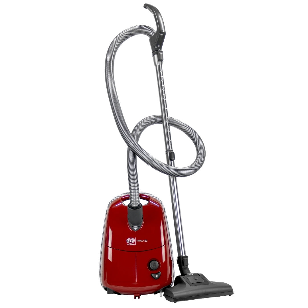 SEBO AIRBELT E2 Turbo Canister Vacuum - Red