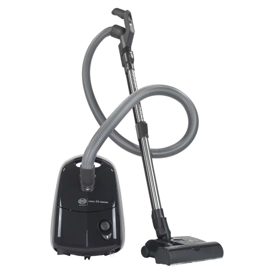 SEBO Airbelt E3 Premium Canister Vacuum Cleaner in graphite