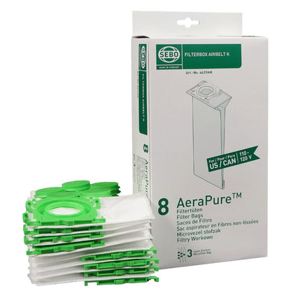 SEBO K-Series AeraPureª Filter Bags