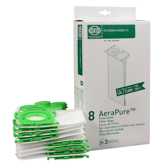 SEBO K-Series AeraPureª Filter Bags