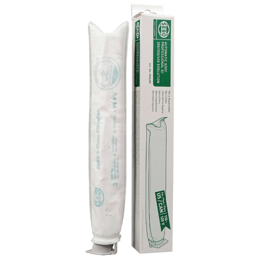 SEBO X, G, & Mechanical Pre-Motor Microfilter