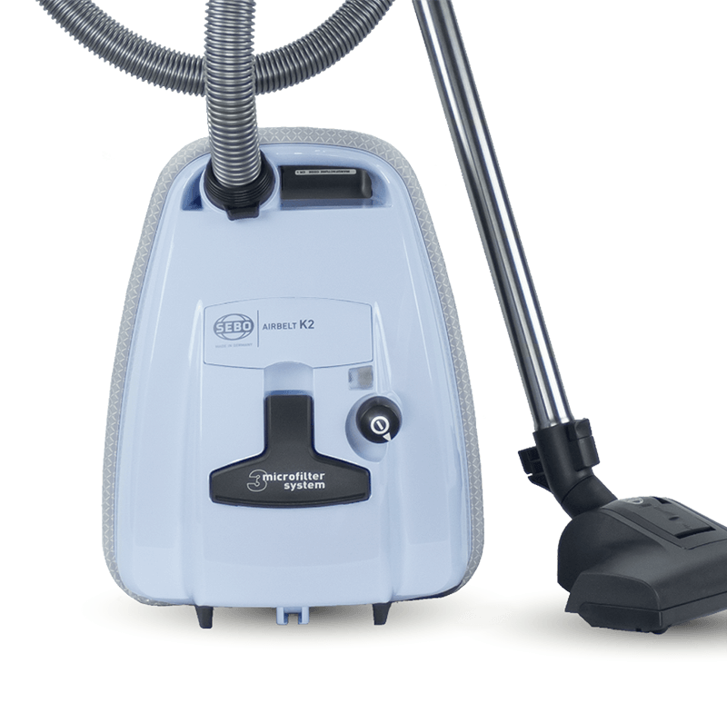 SEBO Airbelt K2 Turbo in Pastel Blue