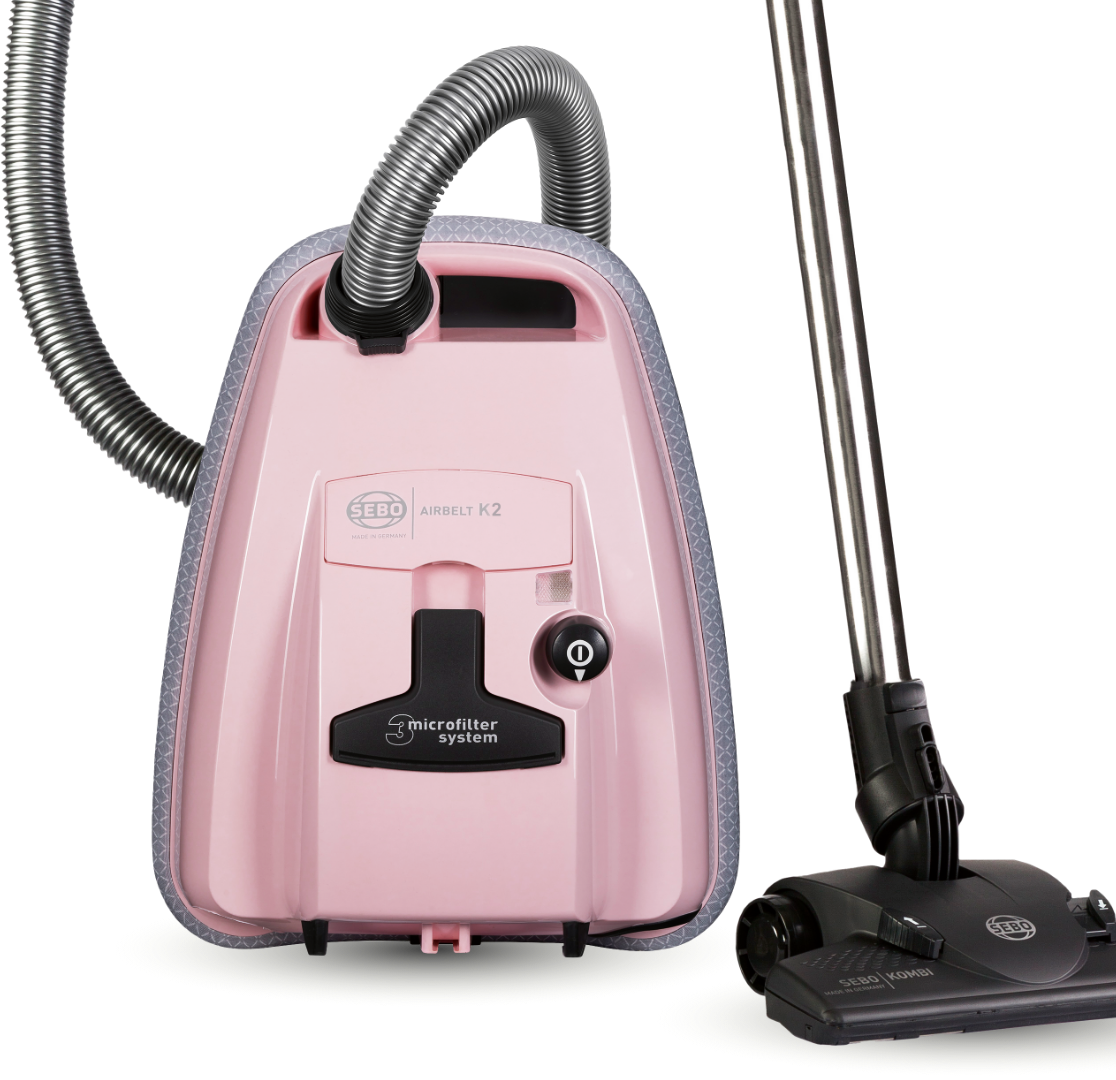 SEBO Airbelt K2 Kombi in Pastel Pink